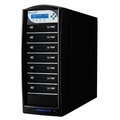 Vinpower Digital SharkBlu HDD to 7 Target BDXL Blu-ray DVD CD Disc Duplicator Tower with 500GB Hard Drive SharkBlu-S7T-XL-BK